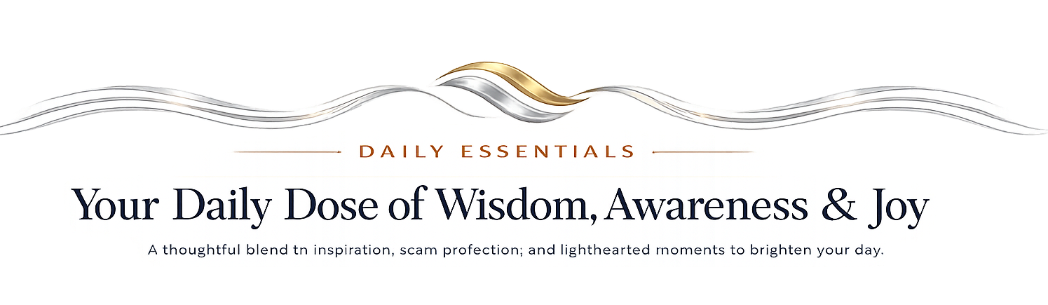 Daily Essentials - Your Daily Dose of Wisdom Awareness and Joy - Silver Streak