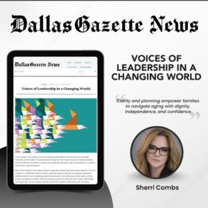 Dallas Gazzette Featured Contributer Sherri Combs CEO of Silver Streak Senior Services