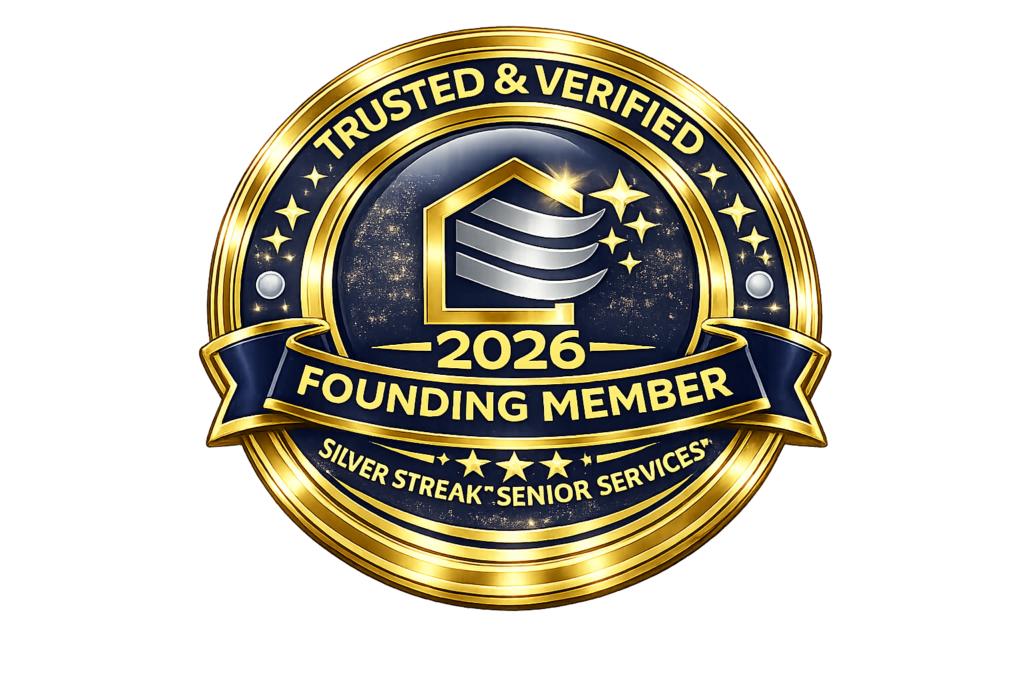 Silver Streak Senior Services founding Member Trust Badge Large TM