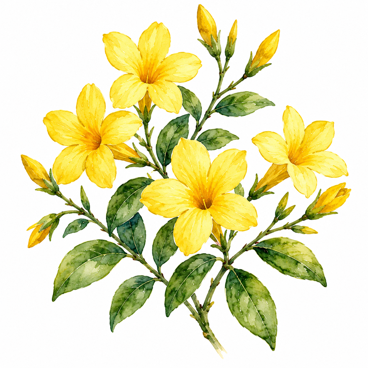 Yellow-jasamine